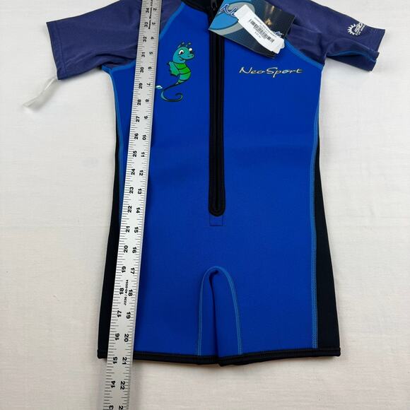 Neosport Kids 2MM Wetsuit Shorty - Size 3 - New - Picture 5 of 5